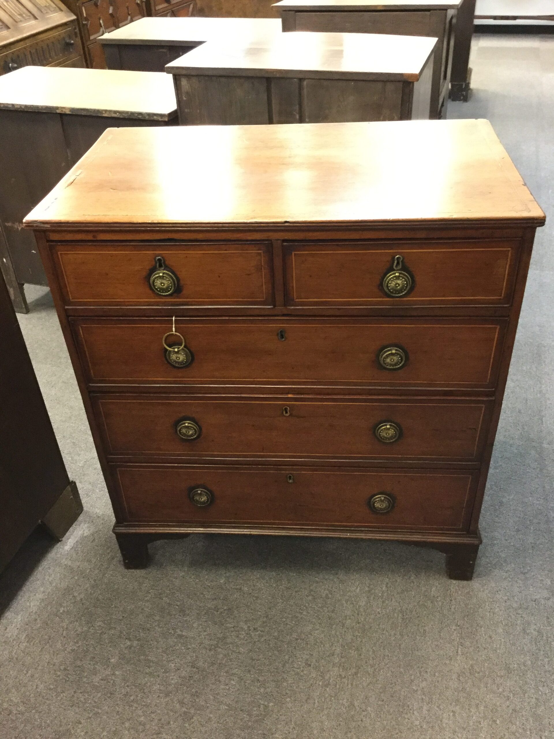 Victorian Inlaid Chest/16051105042