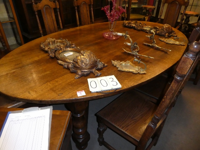 Oval Dining Table/19050102003