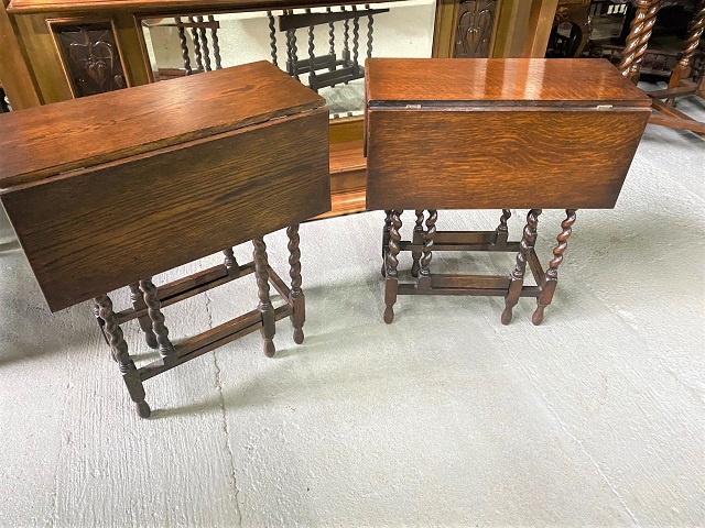 Pair of Gate Leg Table/20100406006