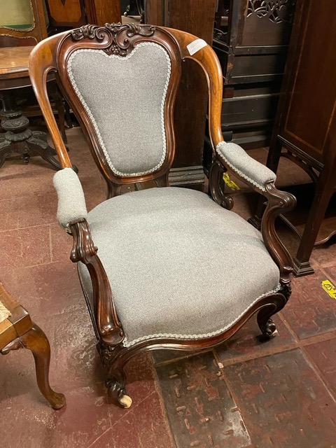 Saddle Back Open Arm Chair/22100301038