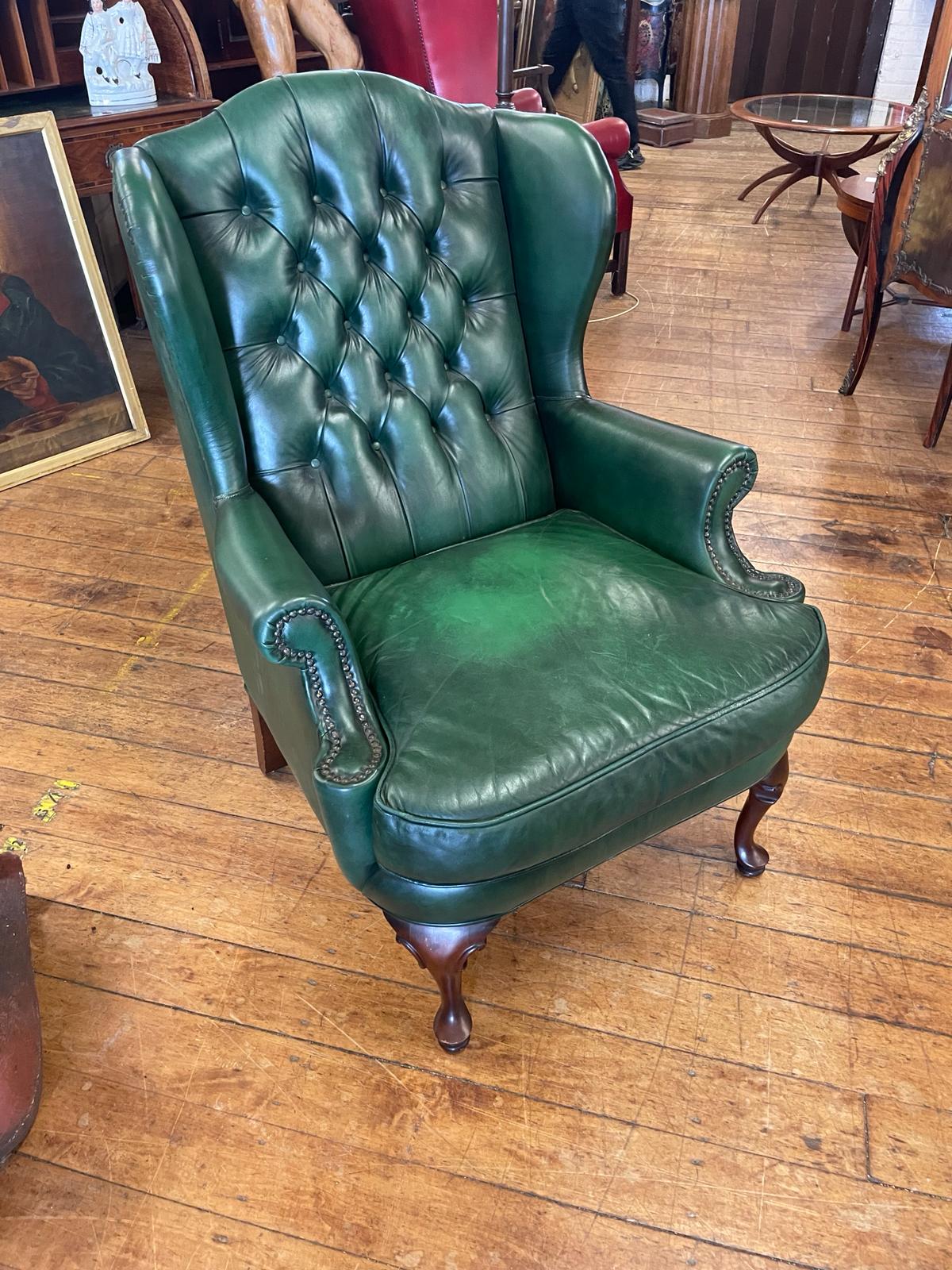 Chesterfield Wingback Armchair/24070301080