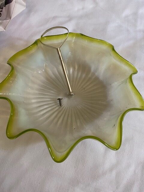Vaseline Glass Bowl/25109910034