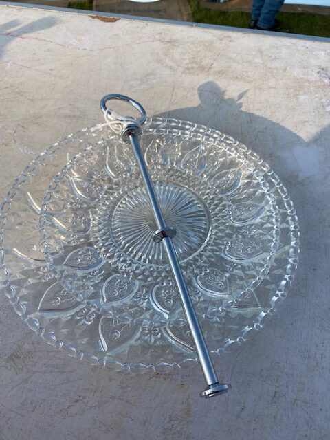 Glass Cake Stand/25109910088