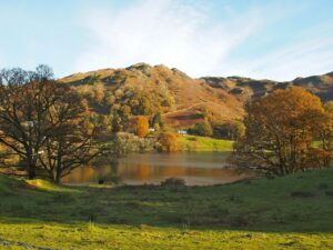 イギリス湖水地方の景色