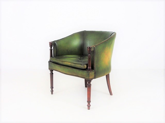 antiqueofficechair leatherchair antiquechair tubchair アンティークチェア　レザーチェア　イギリスアンティークチェア　英国アンティークチェア　タブチェア