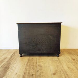 アンティークデスクの背面