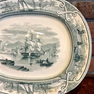 イギリスから来たヴィンテージのディスプレイプレート