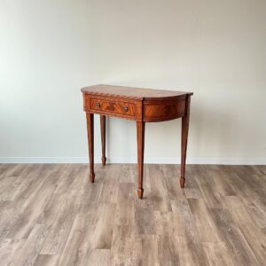 イギリスか到着したマホガニーのコンソールテーブル