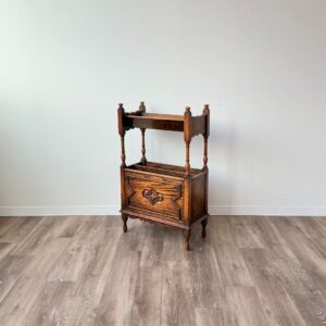 英国から届いたオークのマガジンラック